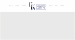 Desktop Screenshot of gklawpc.com